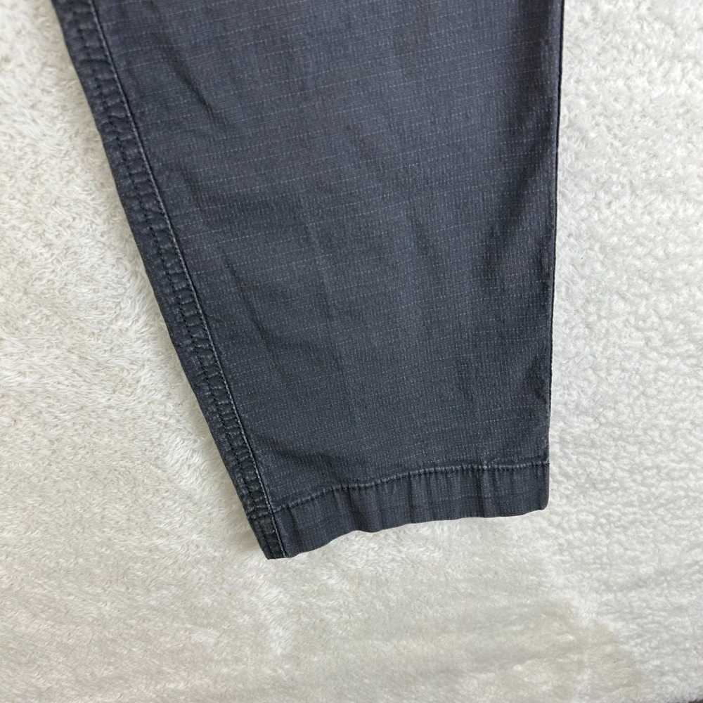 Vuori Ripstop Climber Pants Mens Size M Black Tapered Fit Drawstring "Read" - Picture 4 of 16
